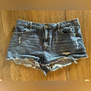 Aerie denim shorts